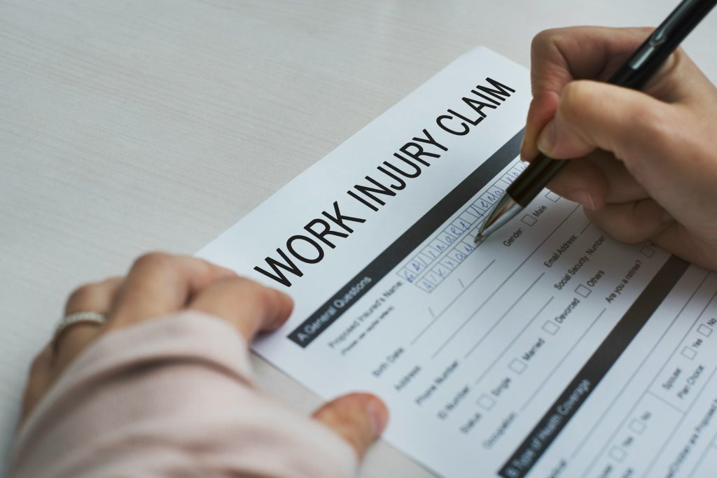 work injury claim