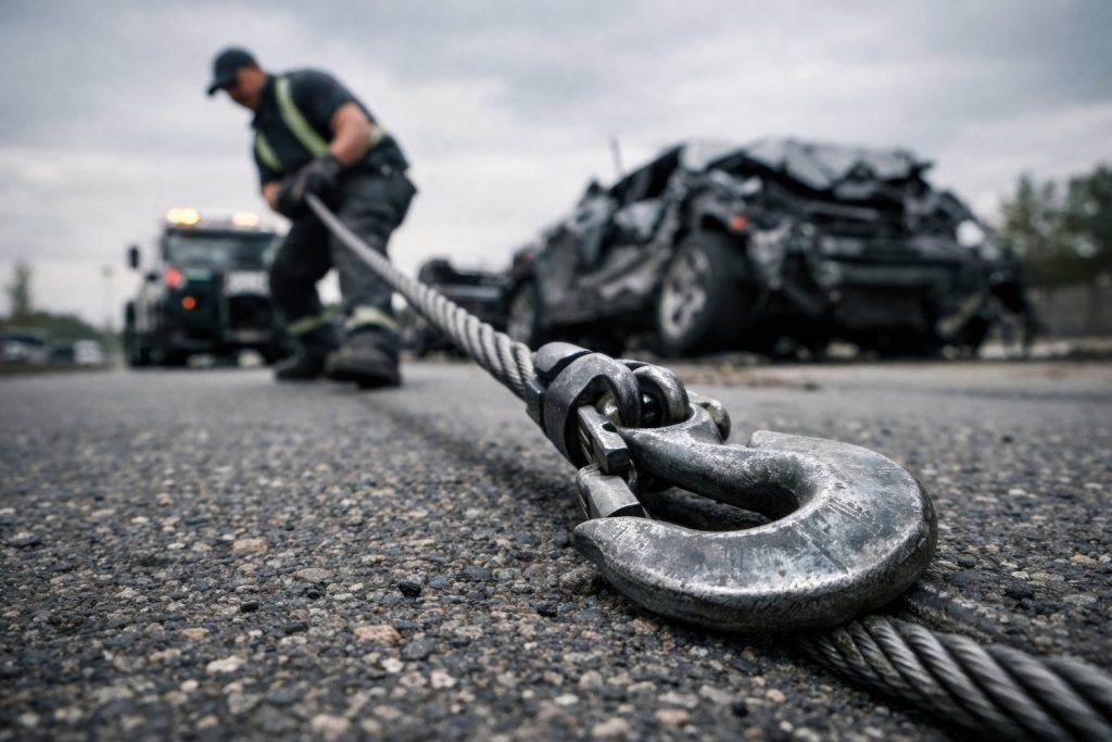 multiple car crash