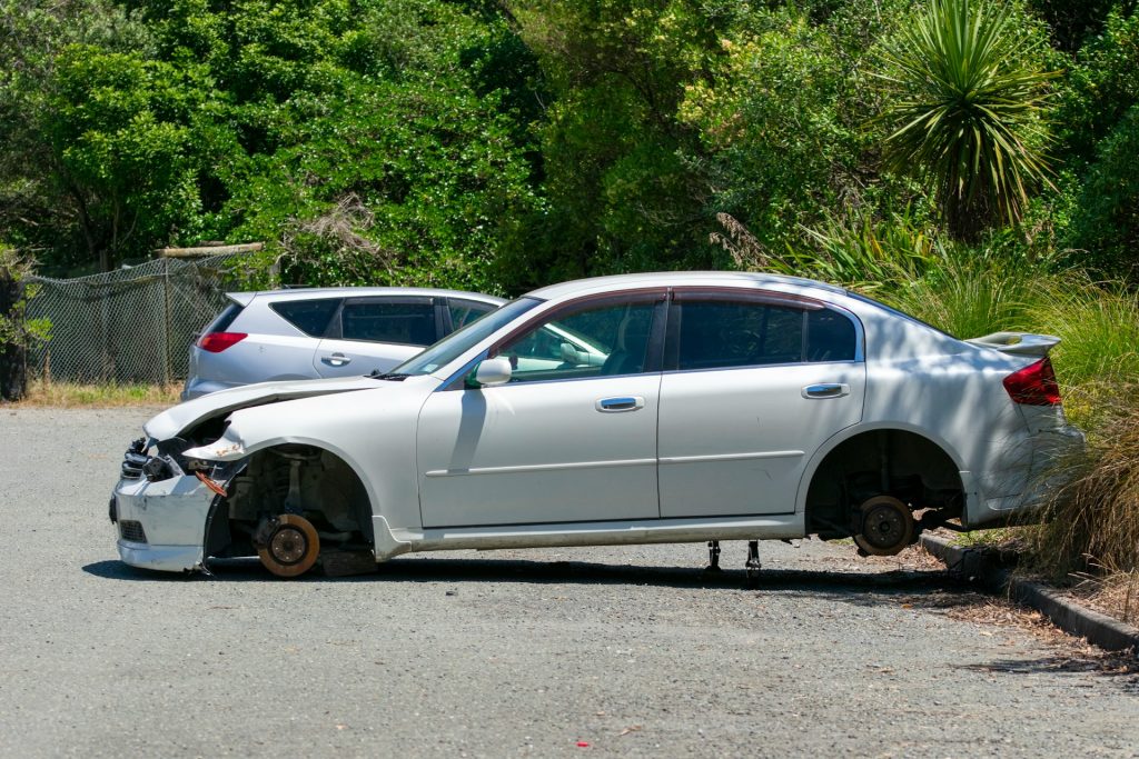 small car accident