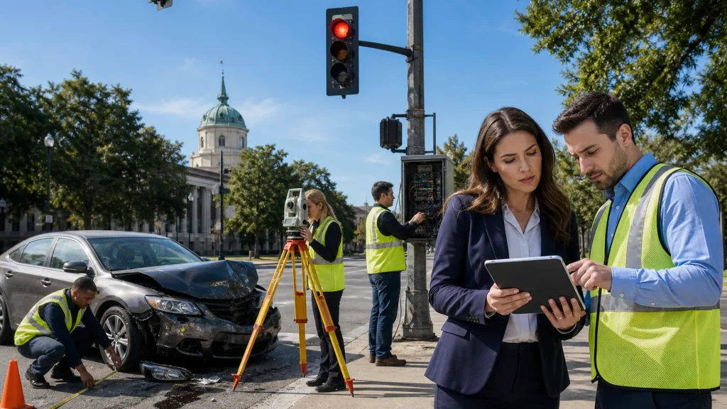 Proving Red-Light Crash Claims in Lancaster When Timing Is Disputed