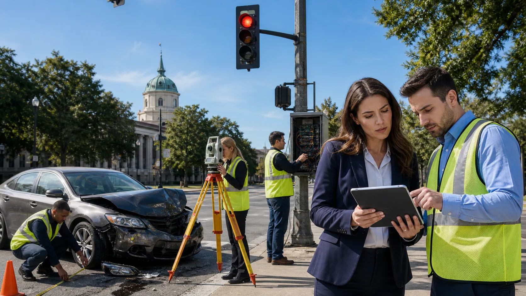 Proving Red-Light Crash Claims in Lancaster When Timing Is Disputed