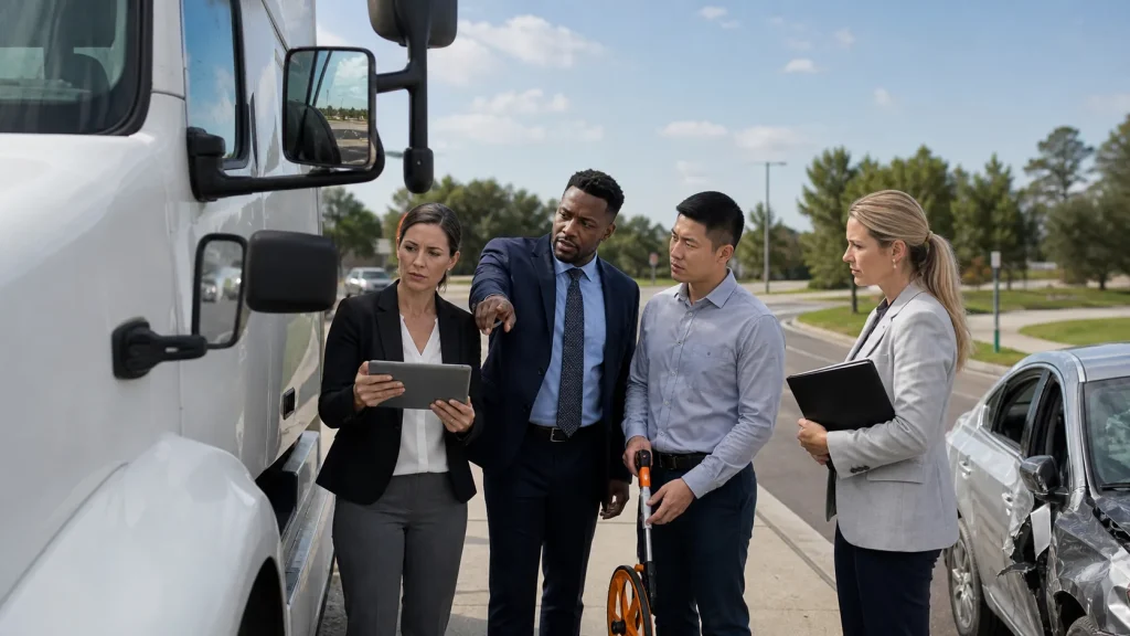 Rock Hill Truck Crashes and Proving Blind Spot Negligence