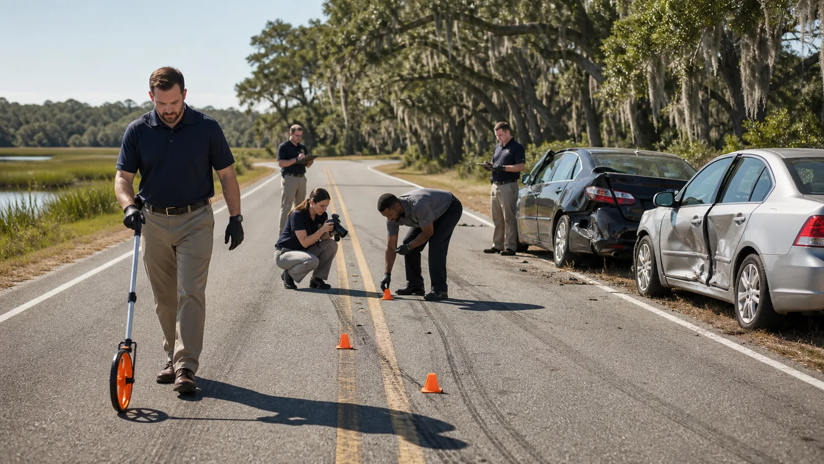 Beaufort Left-Centerline Crashes: Proving Who Crossed the Line