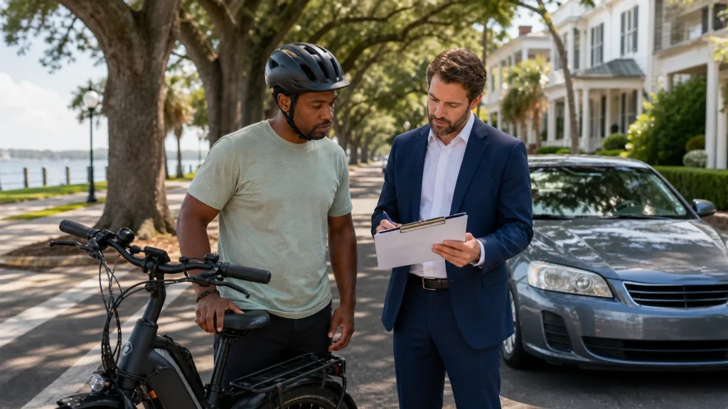 Navigating E-Bike Collision Claims and Driver Negligence in Beaufort