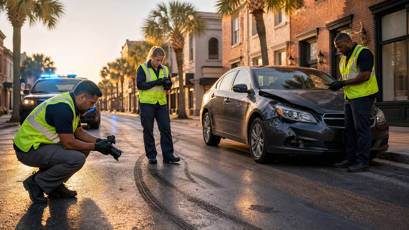 Night Driving Crashes in Charleston and the Evidence That Fades Fast