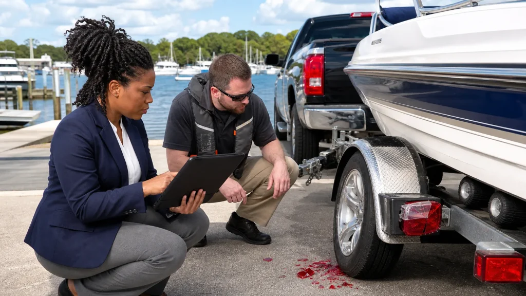 Understanding Boat Trailer Crashes and Liability in Beaufort