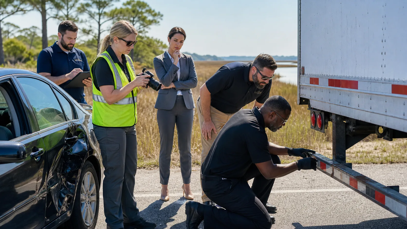 Understanding Truck Underride Crashes and Injury Claims in Beaufort