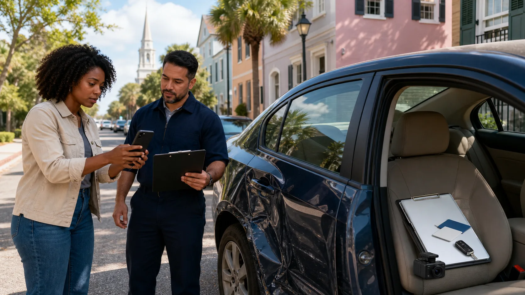 What to Save After a Charleston Crash in a Borrowed Car