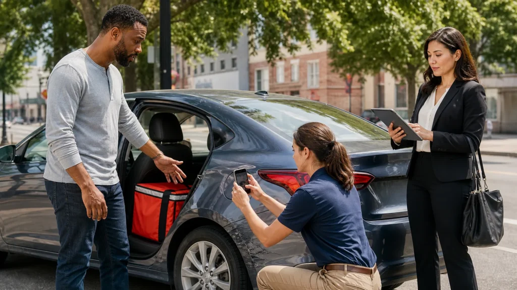 Why Gig Driver Wrecks Create Insurance Battles in Lancaster